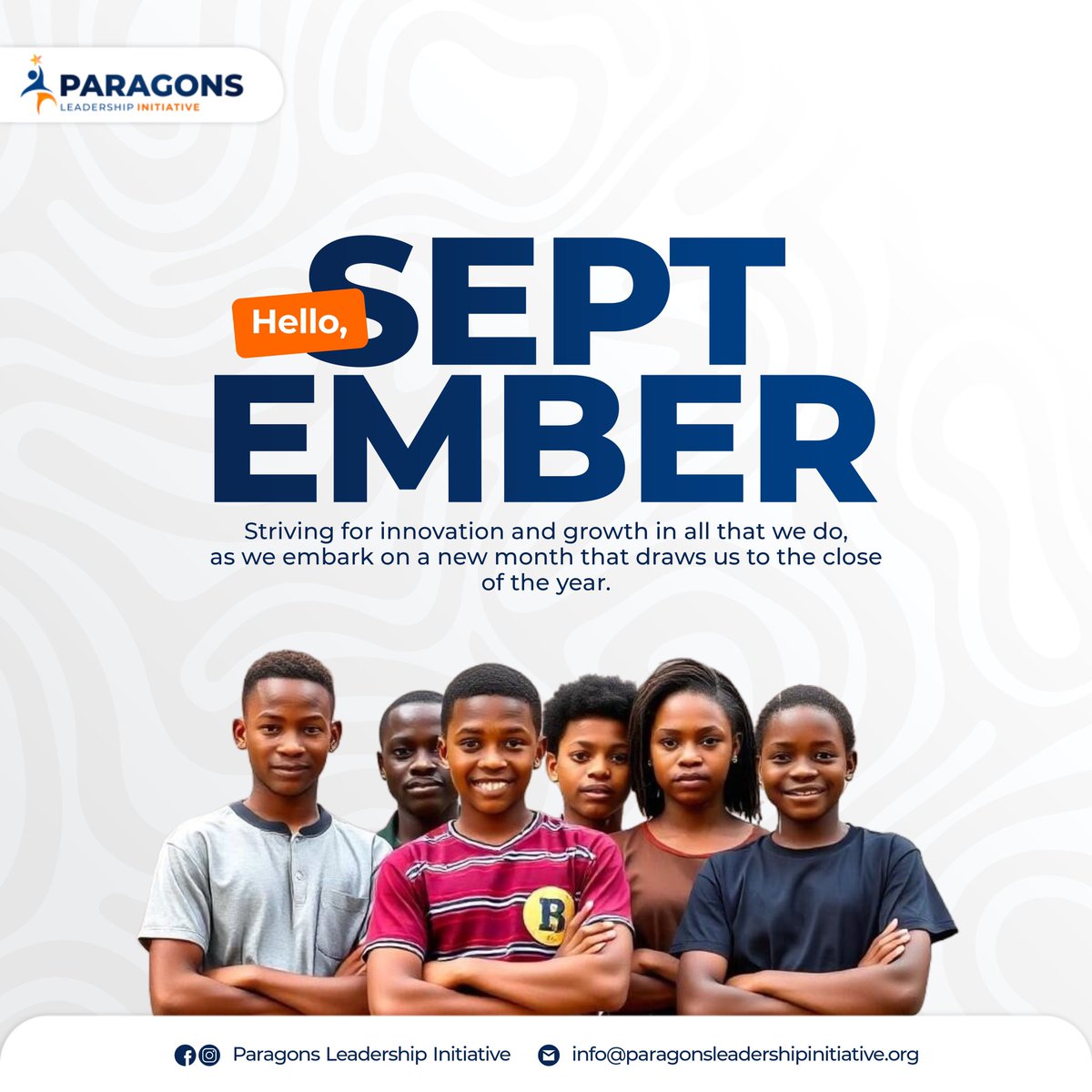Together, we can inspire change and make a positive impact. 
Happy New Month!

#Leadership #Innovation #Impact #Education #Governance #NationBuilding #YouthDevelopment #TheNigeriaWeWant #ParagonsLeadershipInitiative