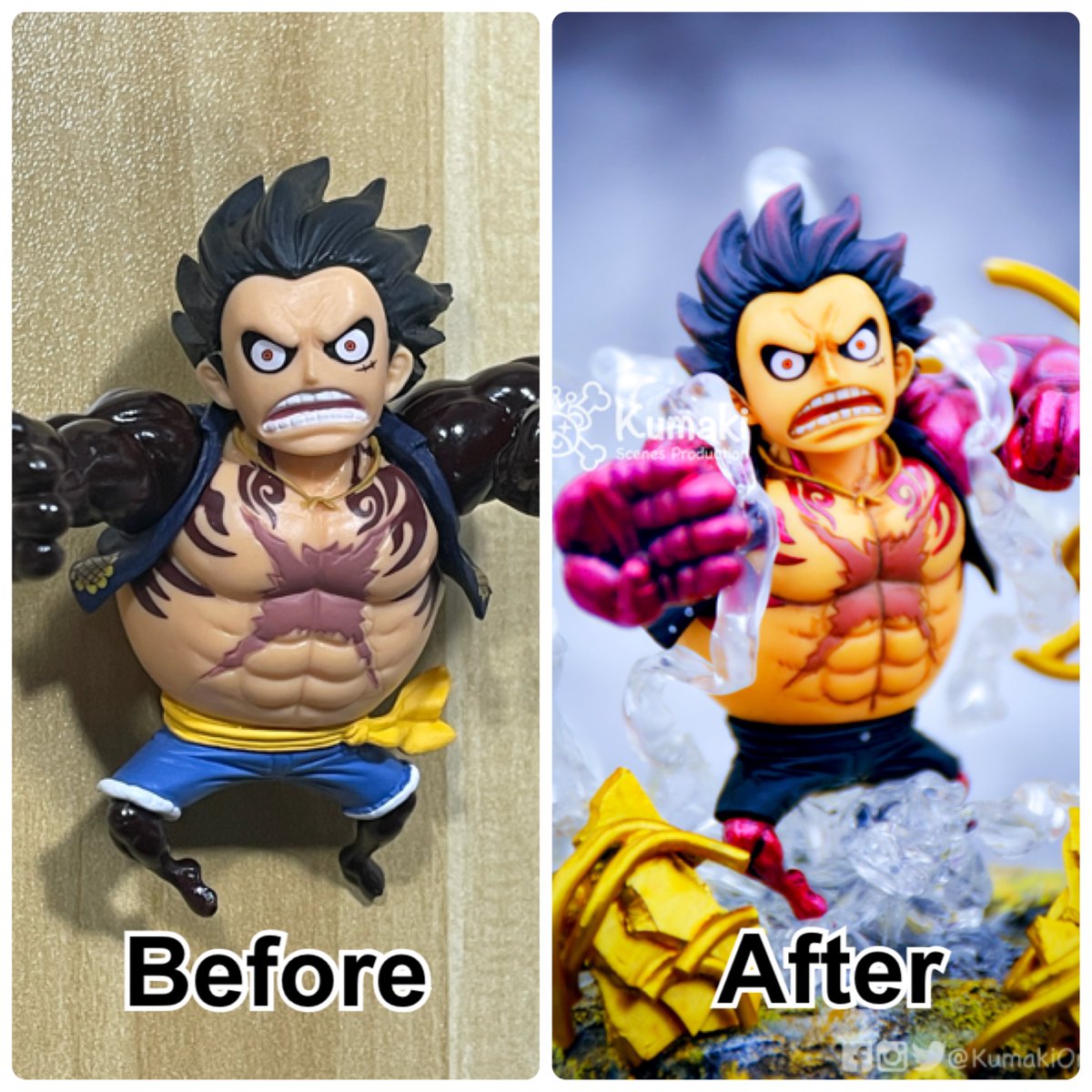 kumakionepiece's tweet photo. WCF #ギア4ルフィ フィルムゴールドver. オリジナル台座
•
#ワンピースフィルムゴールド
#ONEPIECEFILMGOLD #OPFG
#フィルムゴールド #FILMGOLD
#ルフィ #Luffy #GearFourthLuffy #Gearfourth #ギア4 #Boundman
#ワンピース #OnePiece
#OP_FILMGOLD #フィギュア #ワンピースフィギュアを投稿しよう https://t.co/bG0VYsF2RY