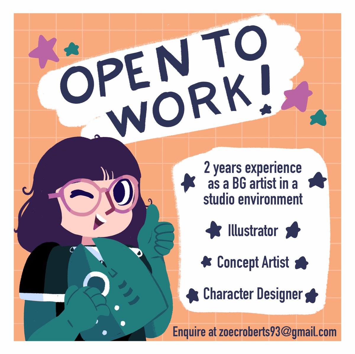 zoe!!!! (@fishwitches) on Twitter photo Hiiiii Iβll be open to work for any freelance projects from the middle of September!
Contact me at zoecroberts93@gmail.com
Also my general commish info can be found at fishwitchescommissions.carrd.co Hiiiii Iβll be open to work for any freelance projects from the middle of September!
Contact me at zoecroberts93@gmail.com
Also my general commish info can be found at fishwitchescommissions.carrd.co