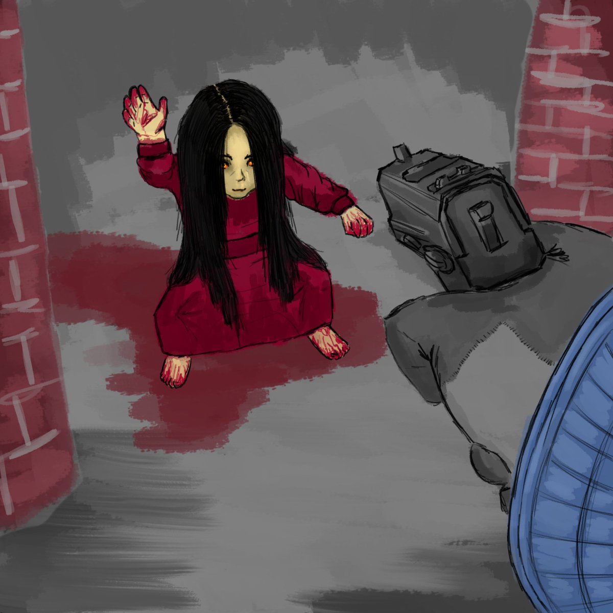 Frankinbot's tweet photo. I really liked F.E.A.R. https://t.co/S8fbIC8Zj7