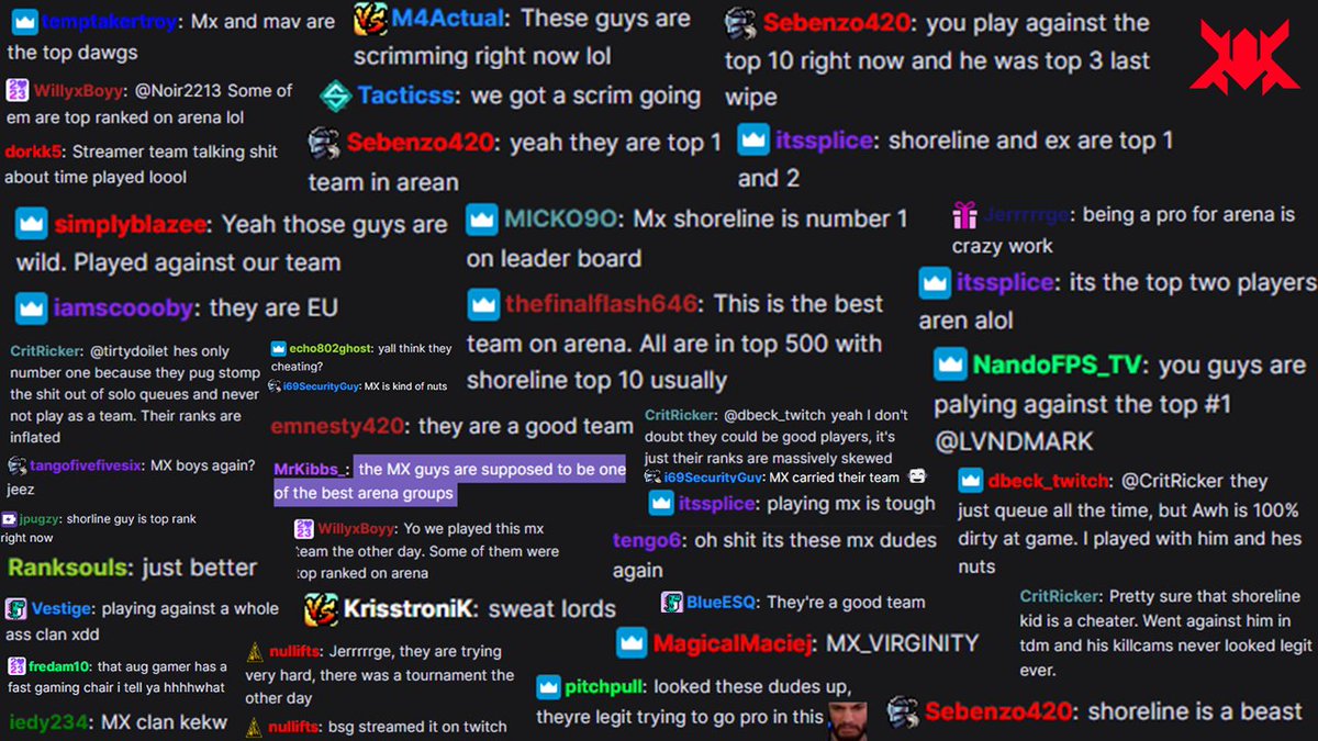 MASTERXArena's tweet photo. What did Twitch chat think about us during this past week of drops? 🤔 https://t.co/cV3jZGQQQN