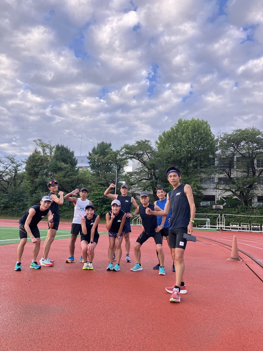 23304Shimo's tweet image. 9/1 8000mPR ※3:20/km
👟adiospro3
→26:32 Ave3:19.0/km
台風の影響も時折土砂降りになる程度で、問題なく実施できた😊🙏
今日は1000m分割で参加の仲間の引っ張りも兼ねてペース走。終始余裕を持って走れた👍9月はペース走を量産し(願望)10月以降のレースに備えていきたい！🔥
#SERC