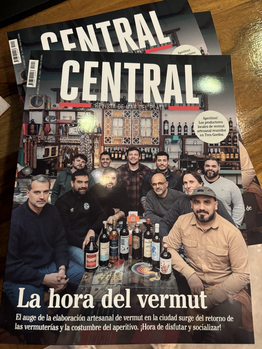 Qué lindo encontrarse con este numerazo de <a href="/RevistaCentral1/">Revista Central</a> 
<a href="/MartinSalaMdp/">Martín Sala</a> 
<a href="/matiascopic/">Matias Copic</a>