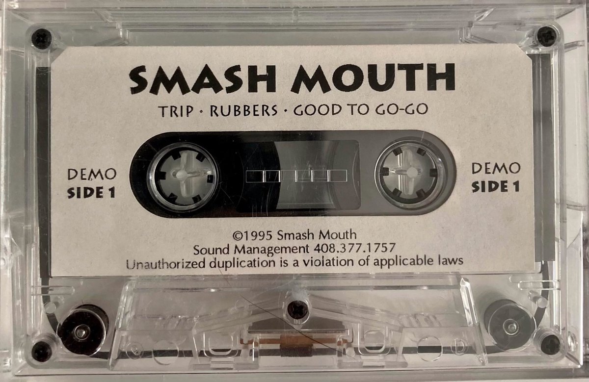 Someone I got in contact with over a year ago for their 1995 Smash Mouth demo tape just shared a full rip of it!
To my surprise, the recordings on the tape differ from the ones featured on the East Bay Sessions CD!
Check it out!
youtube.com/playlist?list=…