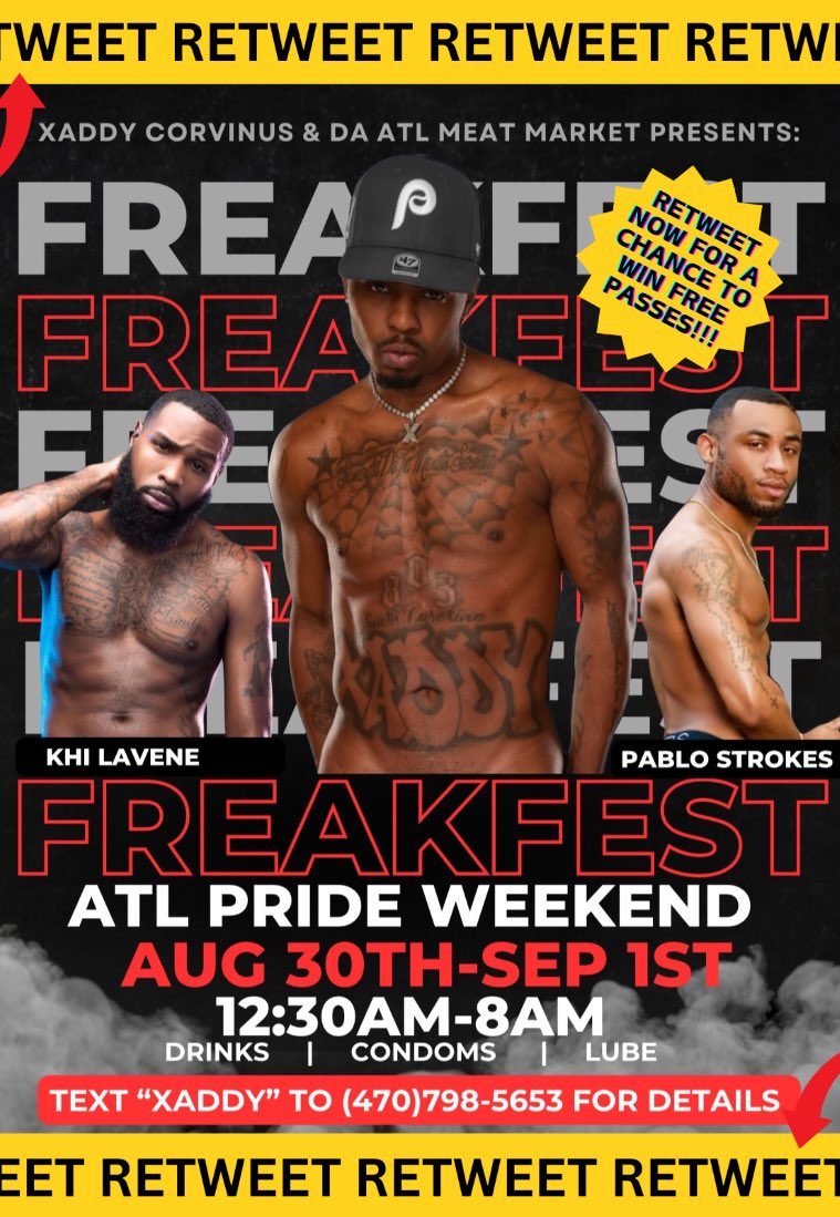 Shyt. We had almost 300 dudes  in the place lasted night we trying to pack it out again tonight. 🔥🔥🔥🔥🔥🔥🔥🔥🔥🔥🔥🔥🔥🔥🔥🔥🔥🔥🔥🔥🔥🔥 
Saturday night  only place to be with <a href="/xaddycorvinusxx/">Da Vers God.</a>  and @AtlMeatMarket