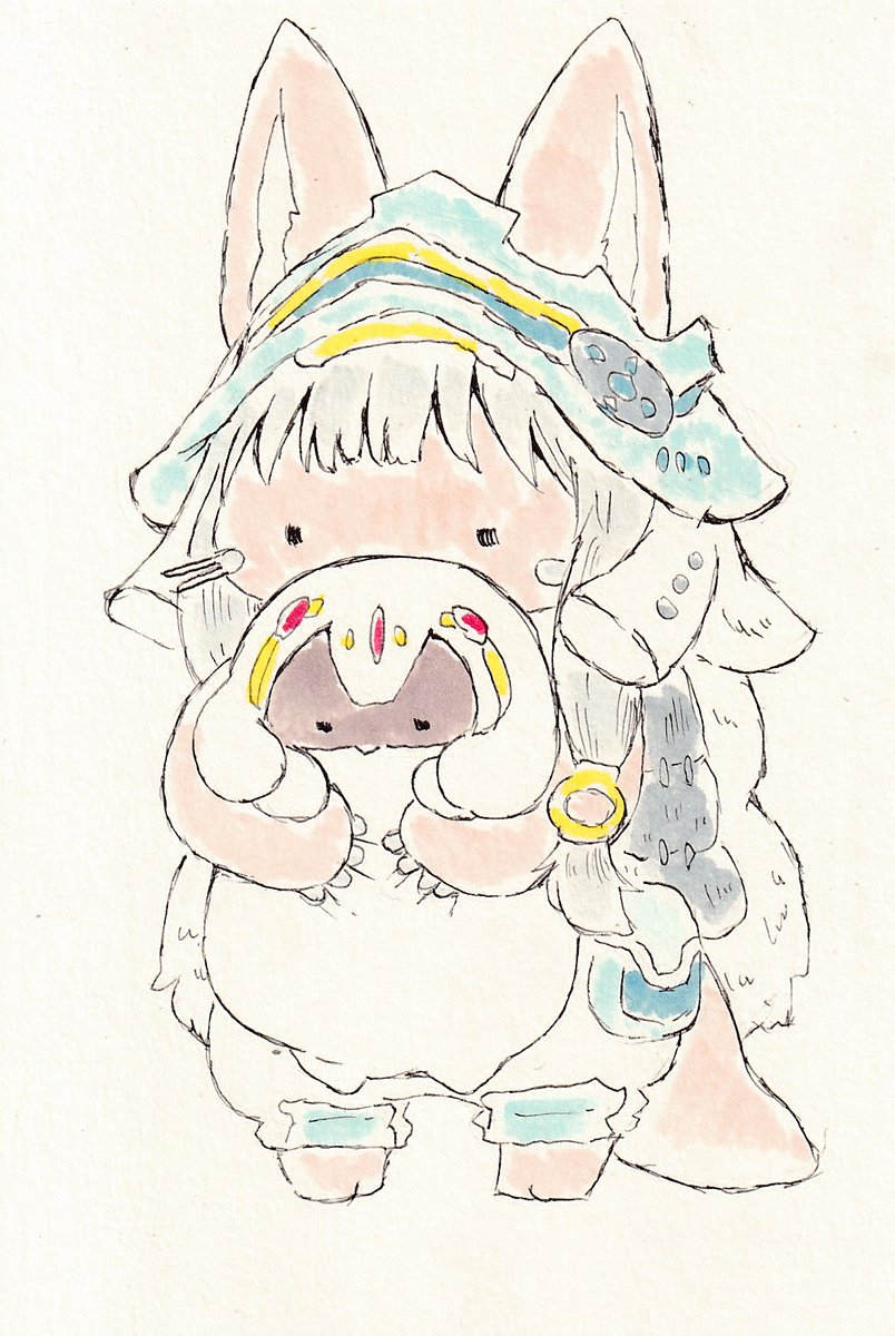 ナナチ(メイドインアビス) 「もちふわ…#アビス13巻記念FA 」|けだまのイラスト