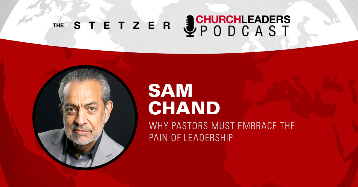 Sam Chand joins the Stetzer ChurchLeaders Podcast to explain why pain is an inherent part of leadership, how God uses pain, and the dangers of not responding to pain appropriately. <a href="/samchand/">Sam Chand</a> <a href="/edstetzer/">Ed Stetzer</a> 
i.mtr.cool/prokjgdapl
