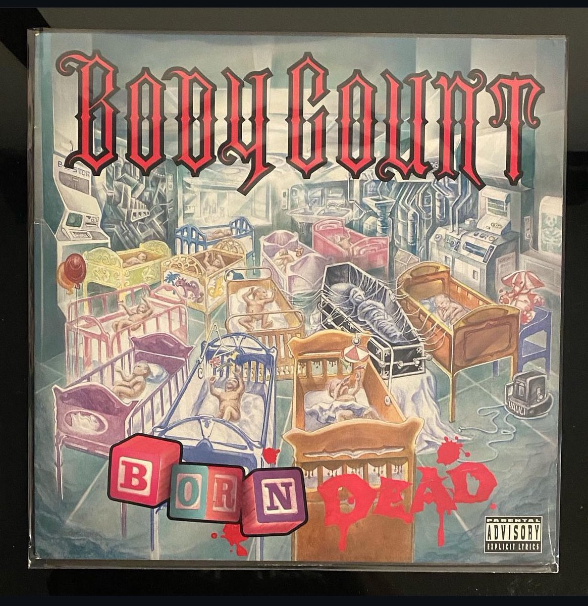 SVinyl73's tweet photo. BODY COUNT 
“Born Dead”🤘🏼
1994 Original U.S Press 
Released 30 years ago today 
#bodycountband #icet #borndead
@FINALLEVEL @BodyCountBand https://t.co/hhZIm3qB6J