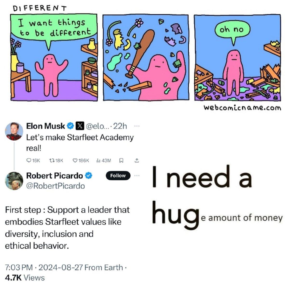 docrussjackson's tweet image. #FelonMusk