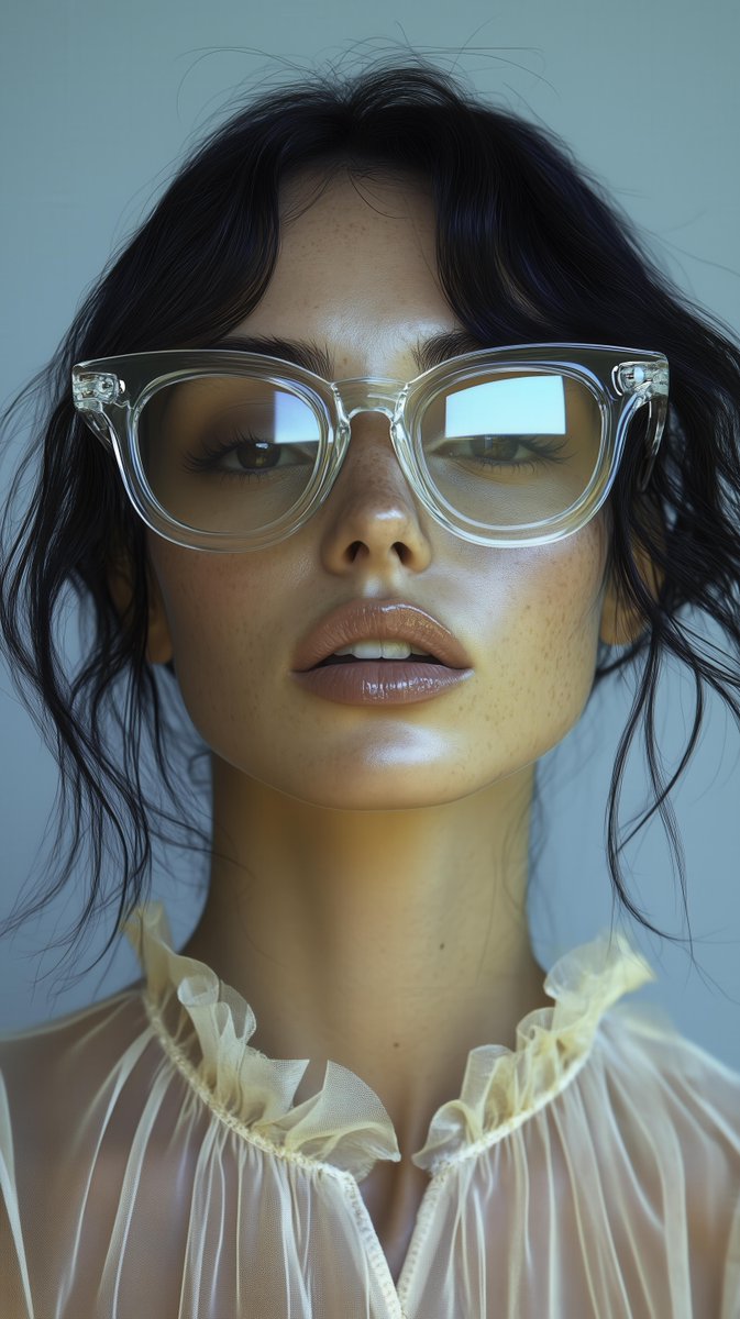 FBD_Agency's tweet photo. Title: "Luminous Beauty with Modern Elegance"

see more 📷 at >  https://t.co/dTGLWvBg9I

#BellaVirtuale #AIFashion #midjourney #midjourneyart #midjourneyai #models #modeling 

#ModernElegance #ClearFramedGlasses #NaturalBeauty #SoftGlow https://t.co/JX08oDR410