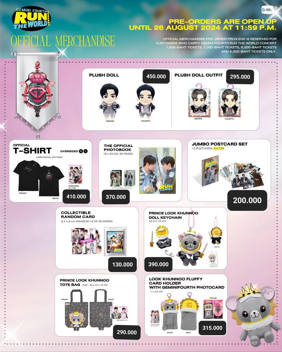 JastipThaiMerch's tweet photo. #ths Haii. Kalau ada yg mau order masih bisa yaa https://t.co/5GwQbN8CXr