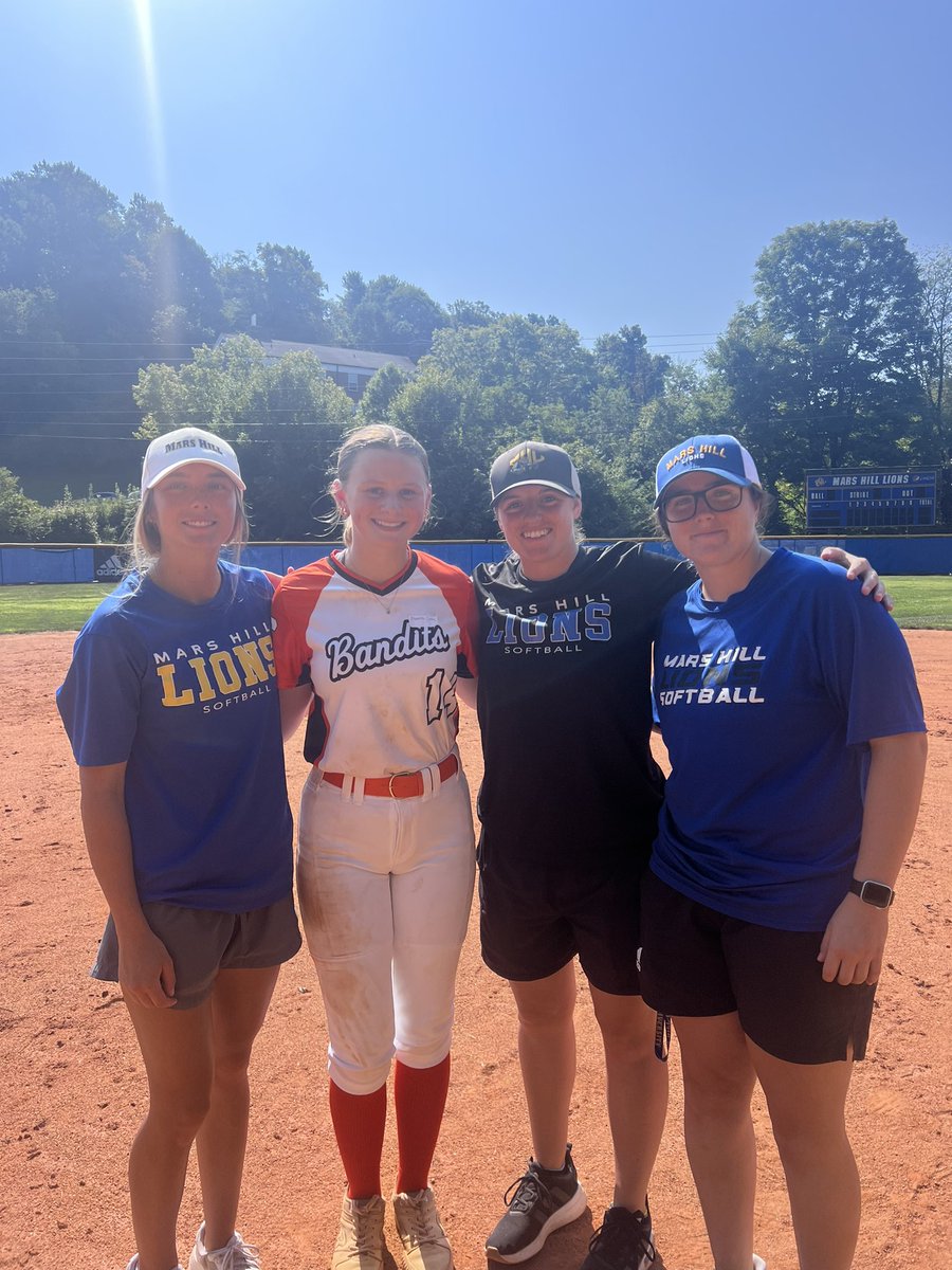 Meredith Casey (@meredithcasey26) on Twitter photo I got better today at Mars Hill University Skills camp!! Can’t wait for the next opportunity to attend another <a href="/MHU_Softball/">Mars Hill Softball</a> camp! <a href="/BanditsNCDavie/">Bandits NC Davie</a>
<a href="/SheriffGary453/">BanditsElitePremier-Simpson</a> <a href="/HeavyD2222/">Donnie Brown</a> <a href="/Phelpsbanditsnc/">Jason Phelps</a> I got better today at Mars Hill University Skills camp!! Can’t wait for the next opportunity to attend another <a href="/MHU_Softball/">Mars Hill Softball</a> camp! <a href="/BanditsNCDavie/">Bandits NC Davie</a>
<a href="/SheriffGary453/">BanditsElitePremier-Simpson</a> <a href="/HeavyD2222/">Donnie Brown</a> <a href="/Phelpsbanditsnc/">Jason Phelps</a>