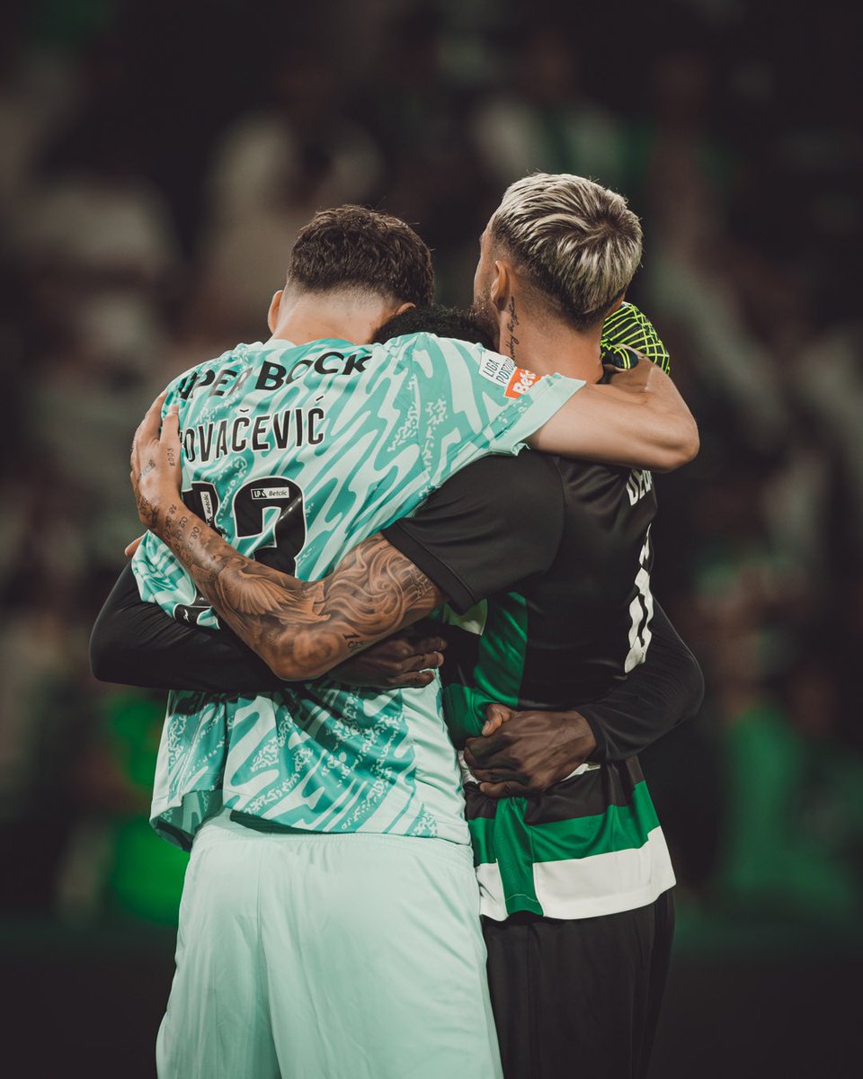 Já sentem o clube, o grupo, acabados de chegar. Esta imagem é forte.
