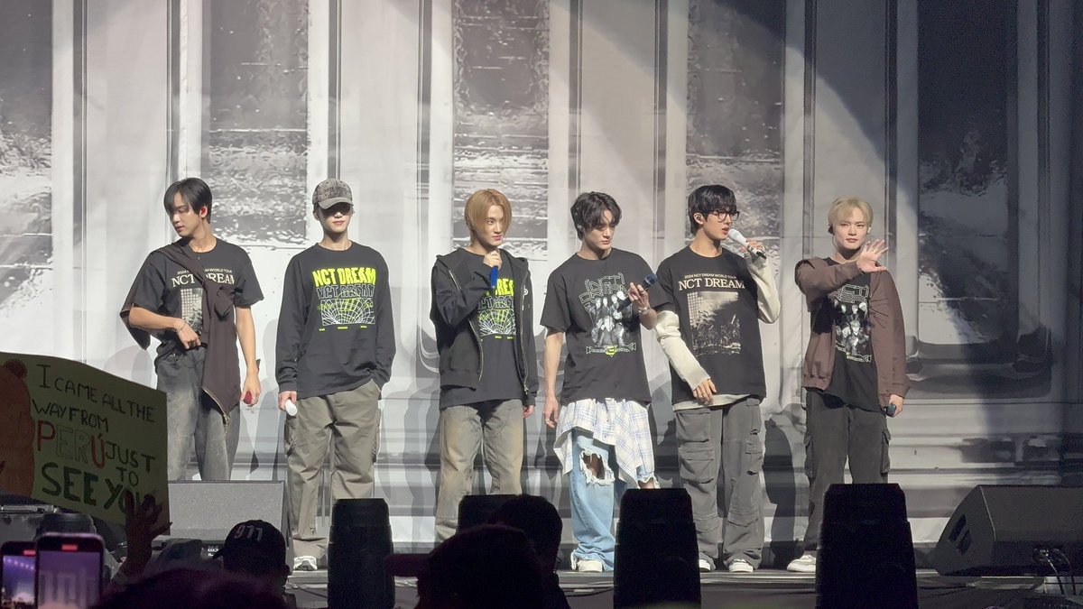 NCTDREAMCENTER's tweet photo. 240831 NCT DREAM 2024 WORLD TOUR <THE DREAM SHOW 3 : DREAM( )SCAPE> in BOGOTA, COLOMBIA

SOUNDCHECK 🎤

#THEDREAMSHOW3_in_BOGOTA
#NCTDREAM @NCTsmtown_DREAM https://t.co/TDDvkuUPxH