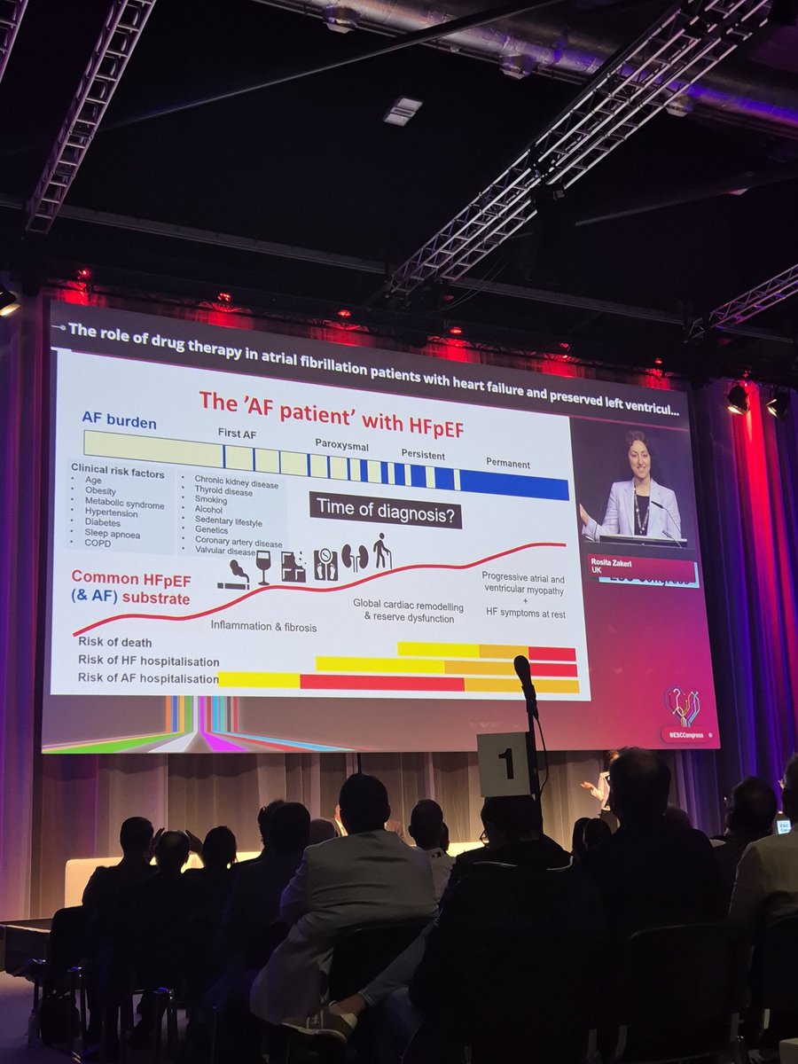 Laura Cox (@lauracoxd) on Twitter photo Do we need to screen HFpEF for AF?
Should you try DCC to assess symptom burden when sinus rhthym is restored?
Intervene early, pursue sinus rhythm aggressively, reduce and reverse remodelling? A lot of yeses today!!! <a href="/Phiso_de/">Philipp Sommer</a> Michele Brignole, <a href="/RositaZakeri/">Rosita Zakeri</a>, <a href="/nmarrouche/">Nassir Marrouche</a> Do we need to screen HFpEF for AF?
Should you try DCC to assess symptom burden when sinus rhthym is restored?
Intervene early, pursue sinus rhythm aggressively, reduce and reverse remodelling? A lot of yeses today!!! <a href="/Phiso_de/">Philipp Sommer</a> Michele Brignole, <a href="/RositaZakeri/">Rosita Zakeri</a>, <a href="/nmarrouche/">Nassir Marrouche</a>