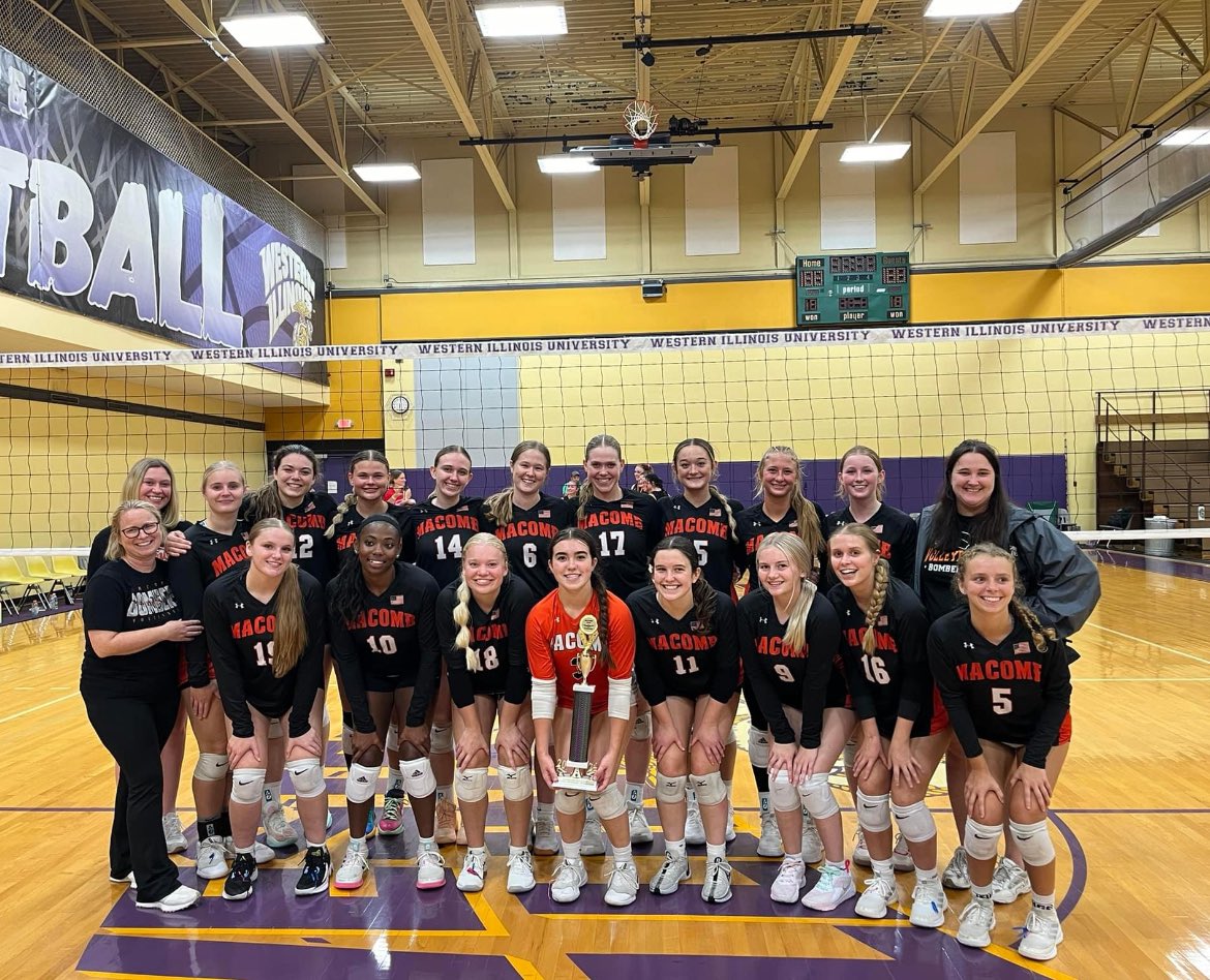 Shawna Robinson (@s_robinson311) on Twitter photo Macomb 🏐 are the 2024 Macomb Classic Champions with a 25-15, 25-13 win over Athens!
Kathryn Lukkarinen, Jacque Adair, Kylie Robinson & Quinn Rexroat selected for the All Tournament Team!
<a href="/Kylie2025bball/">Kylie Robinson</a>
<a href="/ChrisDuerr/">Chris Duerr</a> <a href="/BreidyTV/">Brendan Reidy</a> @VictoriaBor22 <a href="/WGEMSports/">WGEM Sports</a> <a href="/SchuckSports/">Matt Schuckman</a> Macomb 🏐 are the 2024 Macomb Classic Champions with a 25-15, 25-13 win over Athens!
Kathryn Lukkarinen, Jacque Adair, Kylie Robinson & Quinn Rexroat selected for the All Tournament Team!
<a href="/Kylie2025bball/">Kylie Robinson</a>
<a href="/ChrisDuerr/">Chris Duerr</a> <a href="/BreidyTV/">Brendan Reidy</a> @VictoriaBor22 <a href="/WGEMSports/">WGEM Sports</a> <a href="/SchuckSports/">Matt Schuckman</a>