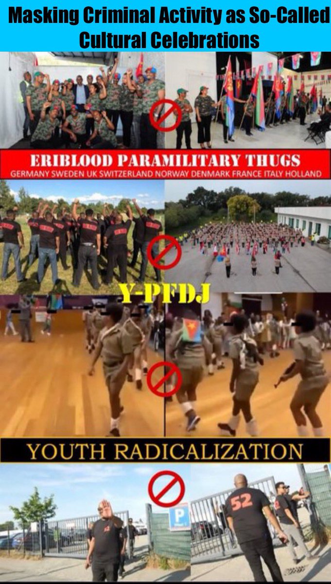 BealSham's tweet image. The #Eritrea|n regime's presence in #Canada is a danger to our values of freedom and human rights. We must keep our public spaces free from their influence. #CancelPFDJFestival #StopForeignInterference #TransnationalRepression 
@MPPKerzner @MayorOliviaChow @CdnHumanRights