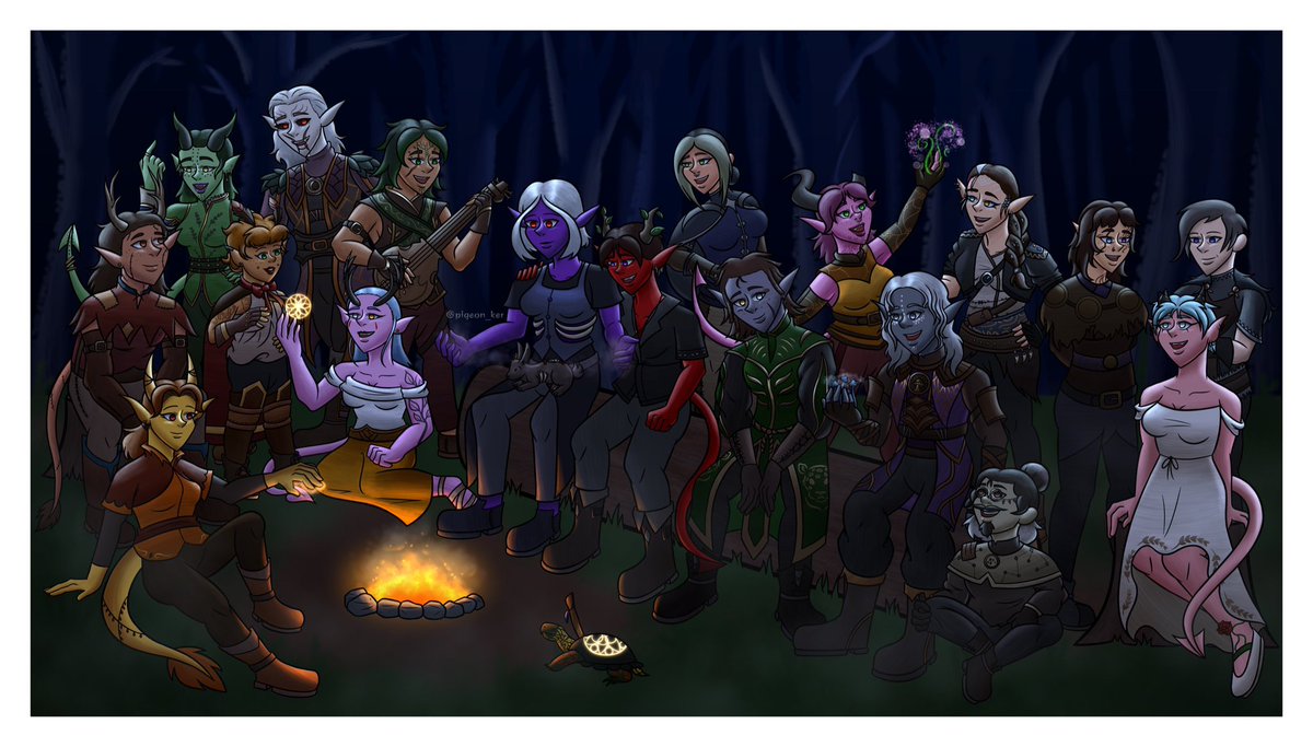 ARTISTS, you can only use ONE art picture to convince people to follow you. Which art piece are you using?

this one cause every druid here is somebody’s oc, and i’m getting the itch to do another community poster like the psychopath i am