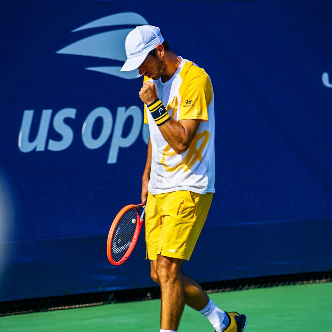 JTweetsTennis's tweet photo. For the first time since 2006, multiple former college tennis players advance to the US Open men's R16 in back-to-back years. 

2023: Shelton (Florida), Gojo (Wake Forest), Hijikata (UNC)
2024: Nakashima (Virginia), Borges (Mississippi State) https://t.co/gZ61stXMcw