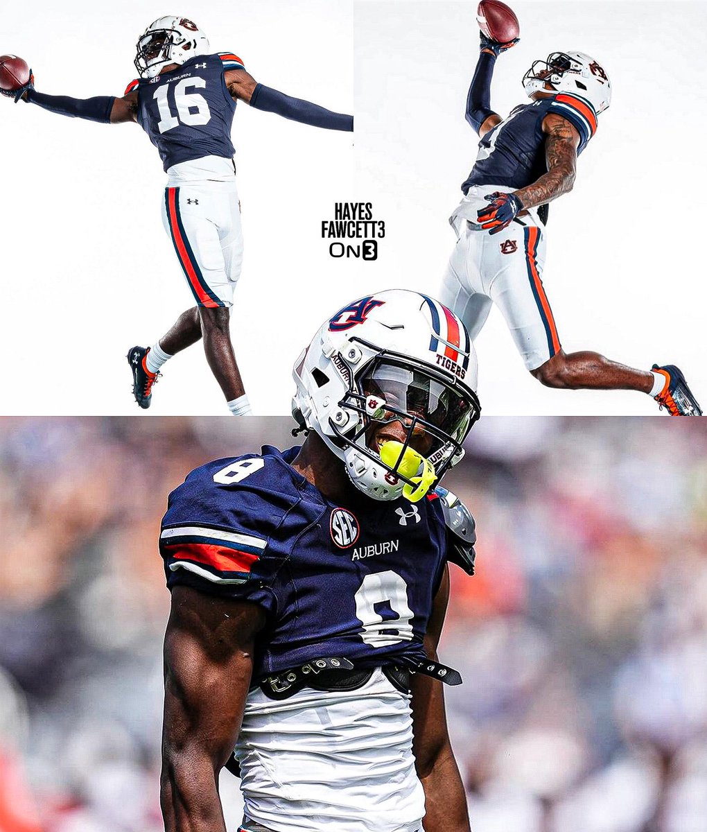 Hayesfawcett3's tweet image. Auburn True Freshmen WRs tonight:

🦅 Malcolm Simmons: 3 Rec, 91 Yards, 1 TD, 1 Punt Block Return TD
🦅 Cam Coleman: 2 Rec, 62 Yards, 1 TD
🦅 Perry Thompson: 2 Rec, 82 Yards, 1 TD

Combined 235 Yards and 4 TDS 

on3.com/college/auburn…