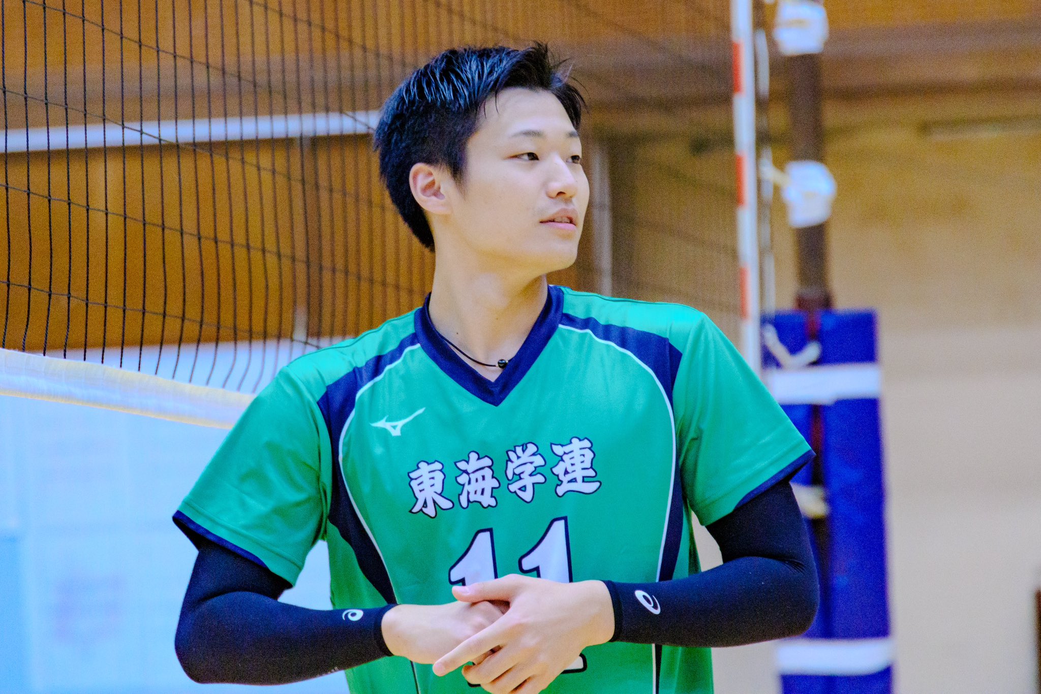 岐阜協立大学　男子バレーボール部　ピステ　練習着　バレーボール　バレー 岐阜協立大学 男子バレーボール部 長袖ピステ バレーボール 練習
