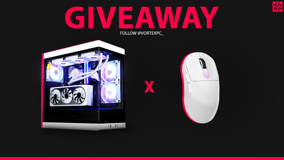 To announce our Re-Launch here at Vortex, we'll be giving away a BRAND NEW GAMING PC and a Vortex Storm Series Wireless Mouse.

To enter:
- Follow @VortexPC_ 
- ❤️x♻️
- Comment "Launch"

Giveaway will be ending in exactly one month from now. 10/1/24, GOOD LUCK!