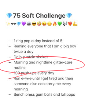 Bullwoman5135's tweet photo. The Trolls Twitter account's soft challenges for Tiny Dimond as inspiration!!! He is doing his Morning glitter-care with his dad π #trolls #trollsGuydiamond #trollstwt #trollsTinydiamond #Tinydiamond https://t.co/Mfe7x2nBSy