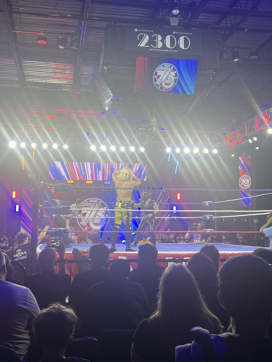 UndeterredOG's tweet image. #NWA #WrestlingCommunity  A night at work
@2300Arena