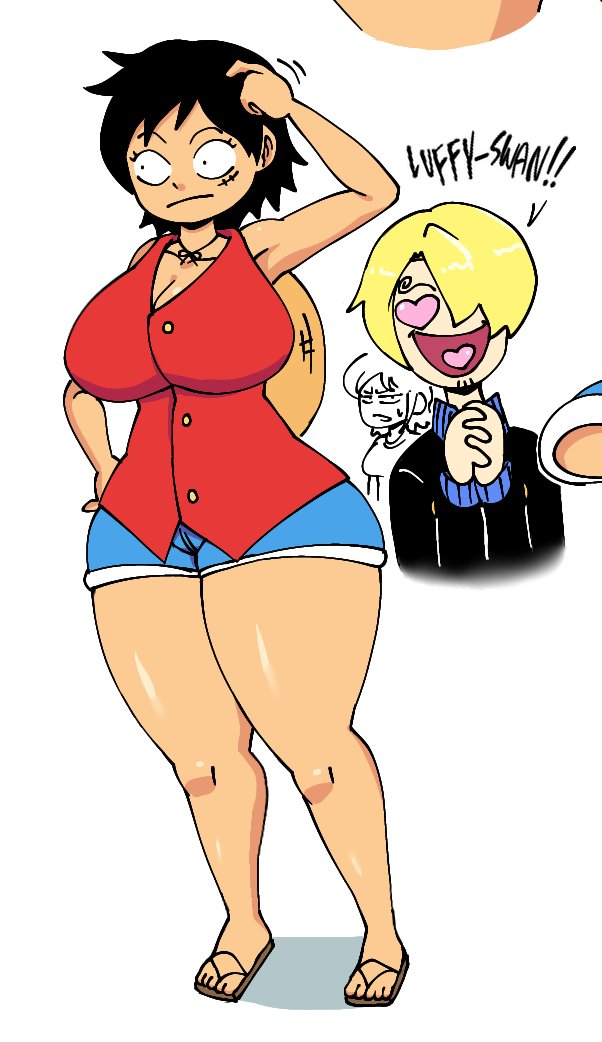 smib_ART's tweet photo. erm...female luffy?!! https://t.co/5KIKt1ZpzK