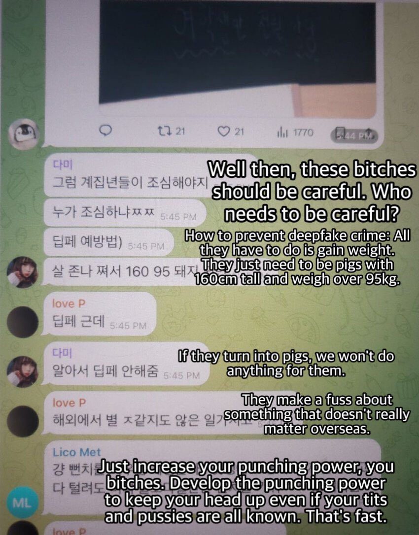this is a fight against misogyny and patriarchy. you cannot claim your country is liberated when half the population is still heavily oppressed. it’s HIGH time women in South Korea received their justice.

#Expose_The_Deepfake_Perpetrators
#South_Korea_Expel_Criminals