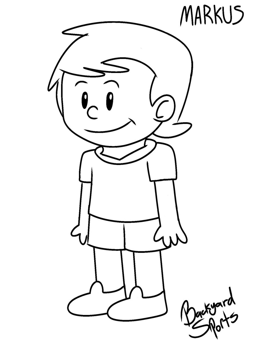 UndecidedMarkus's tweet photo. 2 variations of my oc in the Backyard Sports art style. #backyardsports #backyardbaseball #backyardfootball #backyardsoccer https://t.co/EoSu9Px3MN