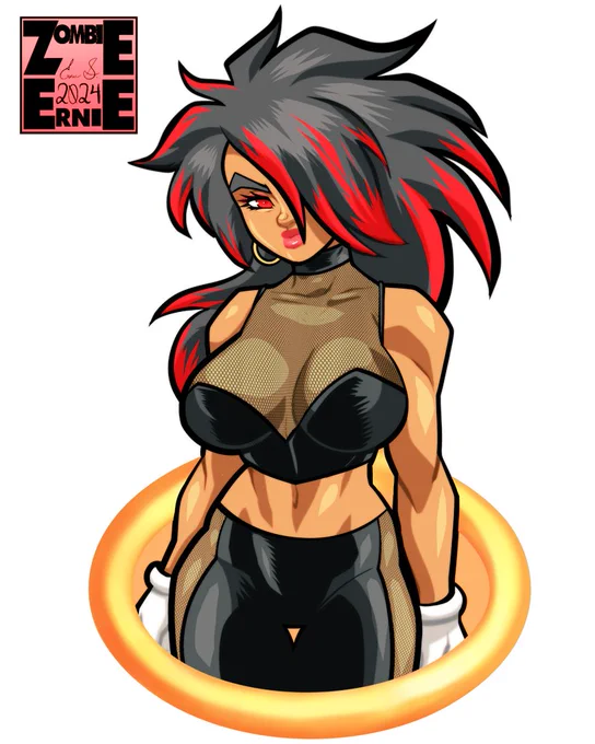 "All you ever draw are pinupy "hot girl" versions of things. No variety in what you do." Anyway, here's hot girl versions of Sonic characters I was comissioned to do but was never paid for.
