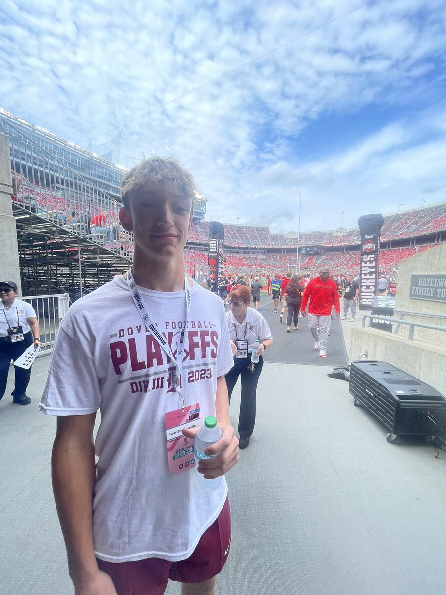 Thank you The Ohio State for the game day visit can’t wait to be back!! <a href="/etwill21/">Ed Terwilliger</a> <a href="/N_Murph/">Nick Murphy</a> <a href="/CoachMcGrath22/">Sam McGrath</a> <a href="/OhioStateFB/">Ohio State Football</a>