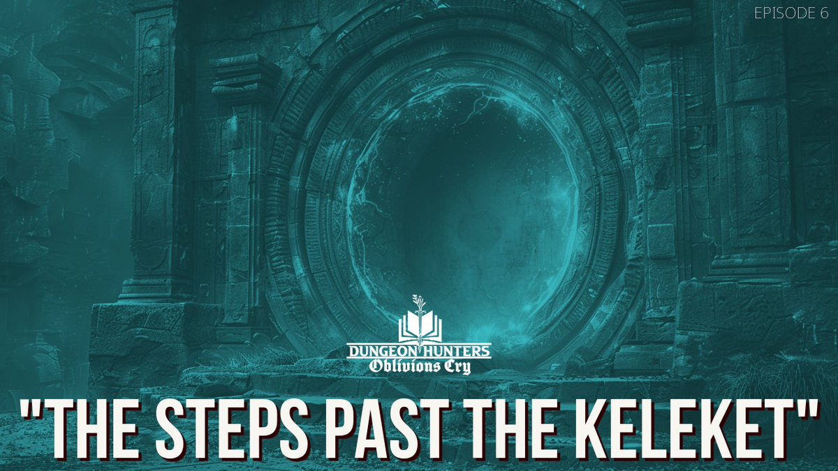 We are LIVE with Episode 6 of 
DH: Oblivions Cry! 
JOIN US!
#dnd #ttrpg #DHOblivionsCry 

twitch.tv/dungeonhunters…