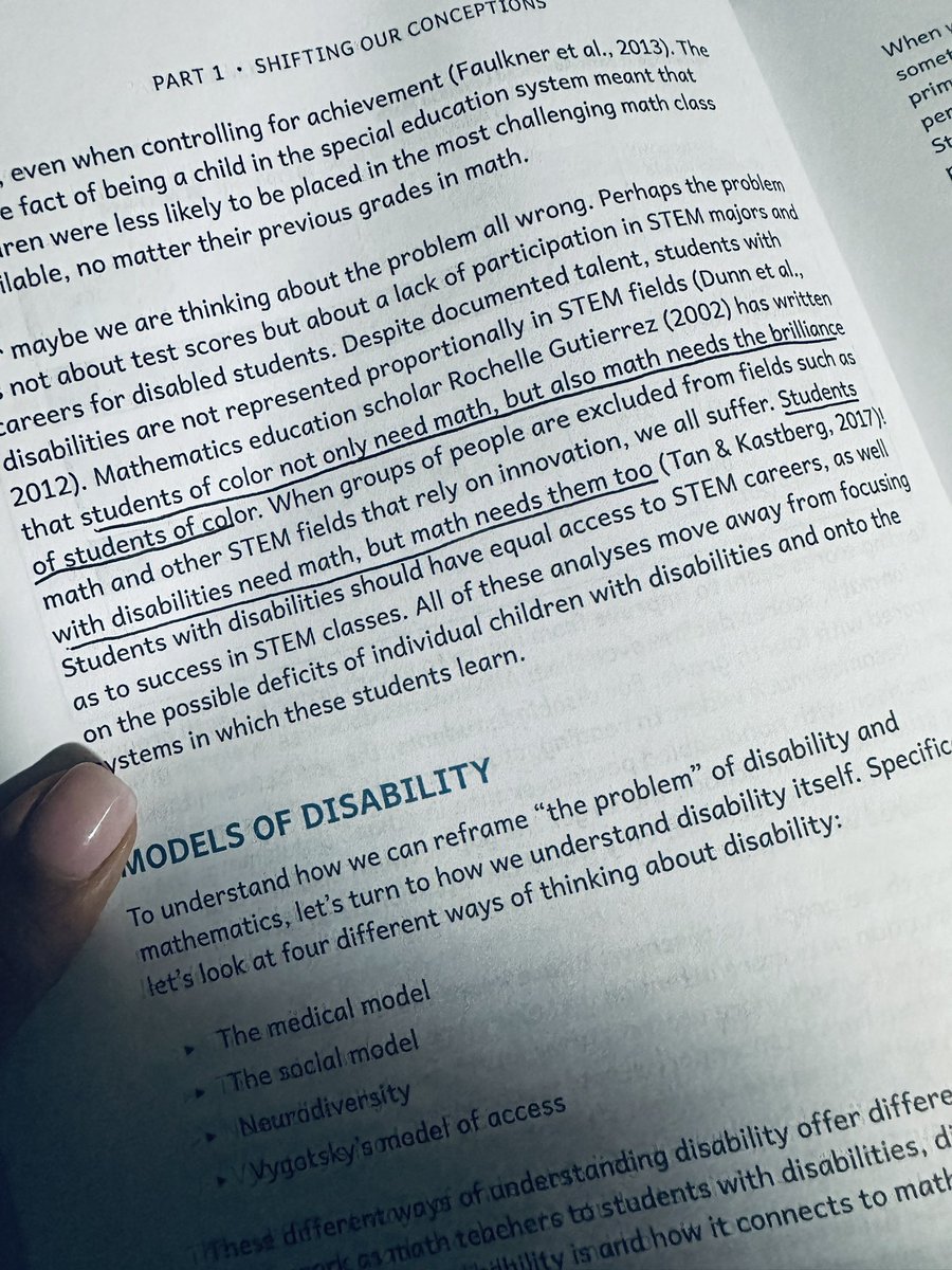 BrendaFMendoza's tweet image. ✨Not only do we need math, math needs us!🧠 #UDLmath