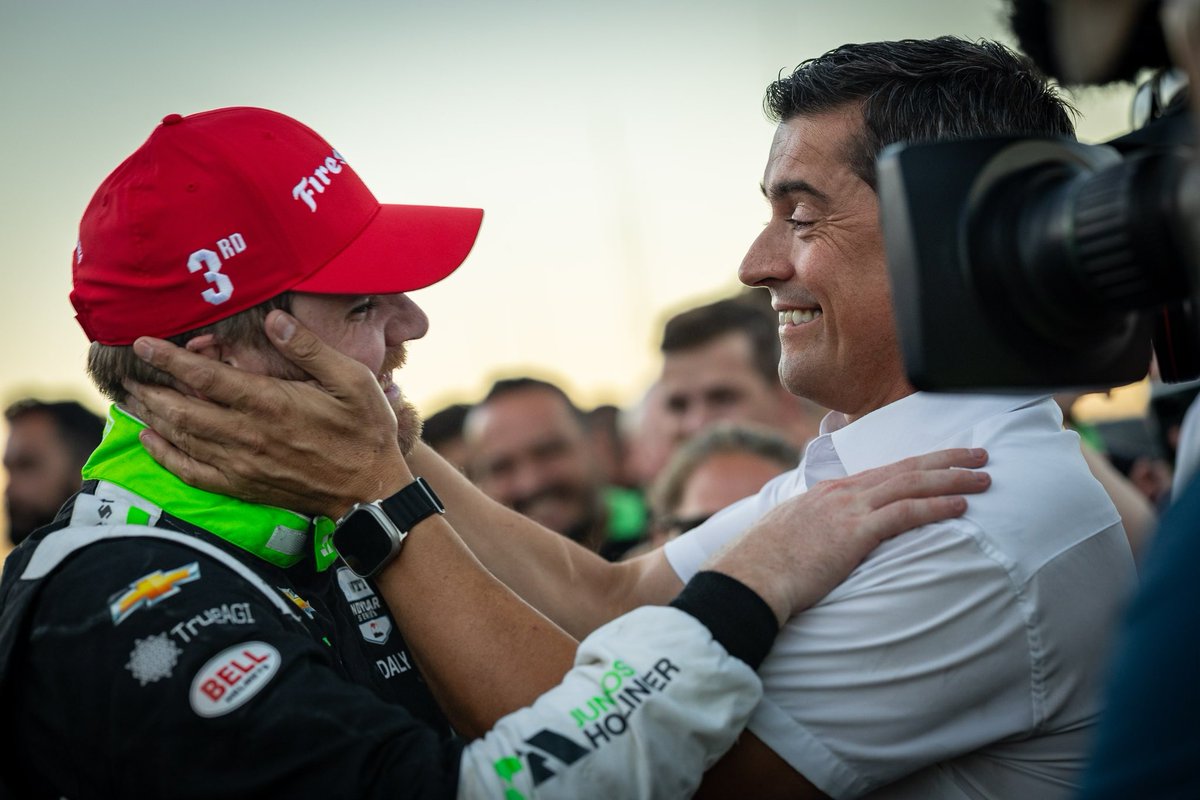 ConorDaly22's tweet image. YESSSSSSSS! We did it!!!!! Podium for this amazing team @juncoshollinger !!! Thank you for allowing me to be an @IndyCar driver again ❤️ this means so much #indycar