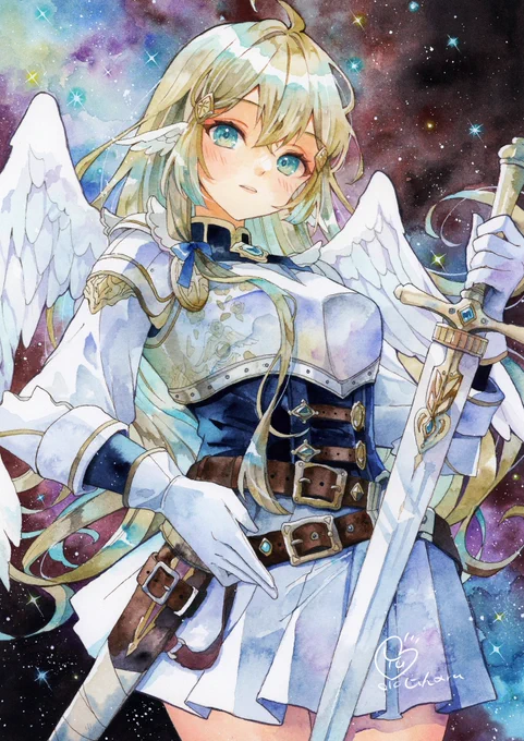 エステル【Jupiter ver.】#透明水彩 