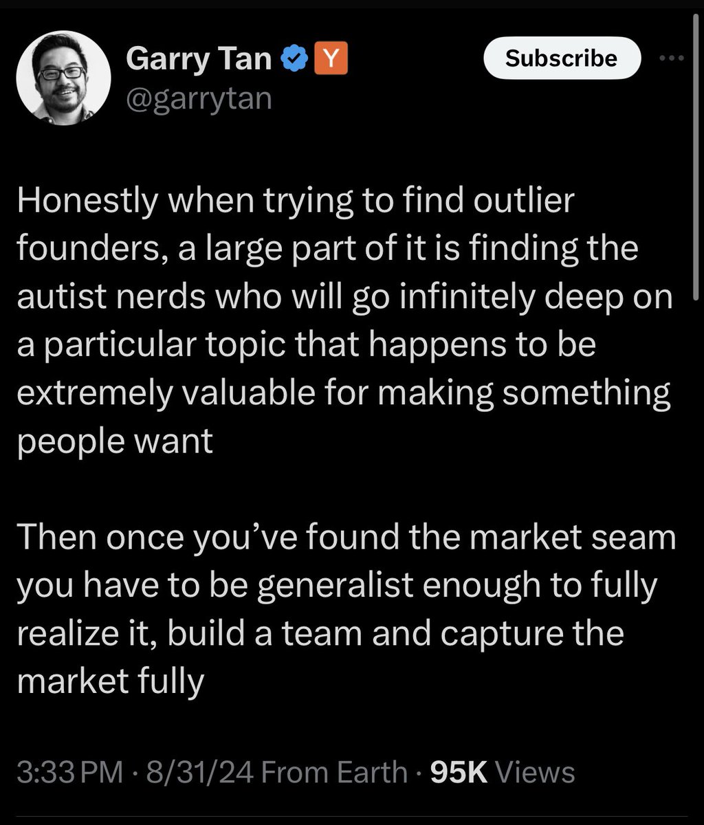 Autist Nerds v Idea Guys

W25 sounds fun