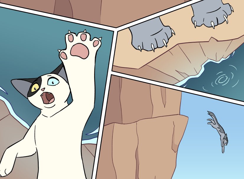 catislandcomic's tweet photo. cat island page 74 is out now! read the whole page on webtoon, tapas, and comicfury and subscribe on patreon to read 5 pages ahead 🐈 https://t.co/LNyl8ENKoE