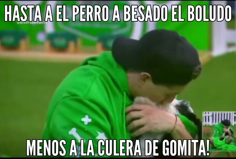 fustter's tweet photo. Pobtre de Gomita
Agustín sigue de Besucon 💋💋 pero jamás 💋ra a......
#Gomita
#JalaPollas
#HallaPollas
#LaCasaDeLosFamosoMx2
#LCDFMX2
#TimeMar https://t.co/dJiURstS4h