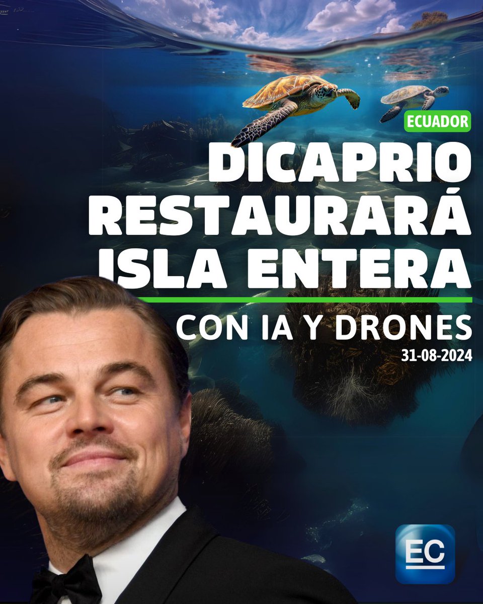 elcomerciocom's tweet photo. #Ecuador | Una de las islas más grandes de #Galápagos es el proyecto del actor Leonardo DiCaprio 🌿🐢👇
https://t.co/ZAsQV5oMDg…]s-inteligencia-artificial-drones-ecuador-isla-floreana.html https://t.co/riWmNPNTRt