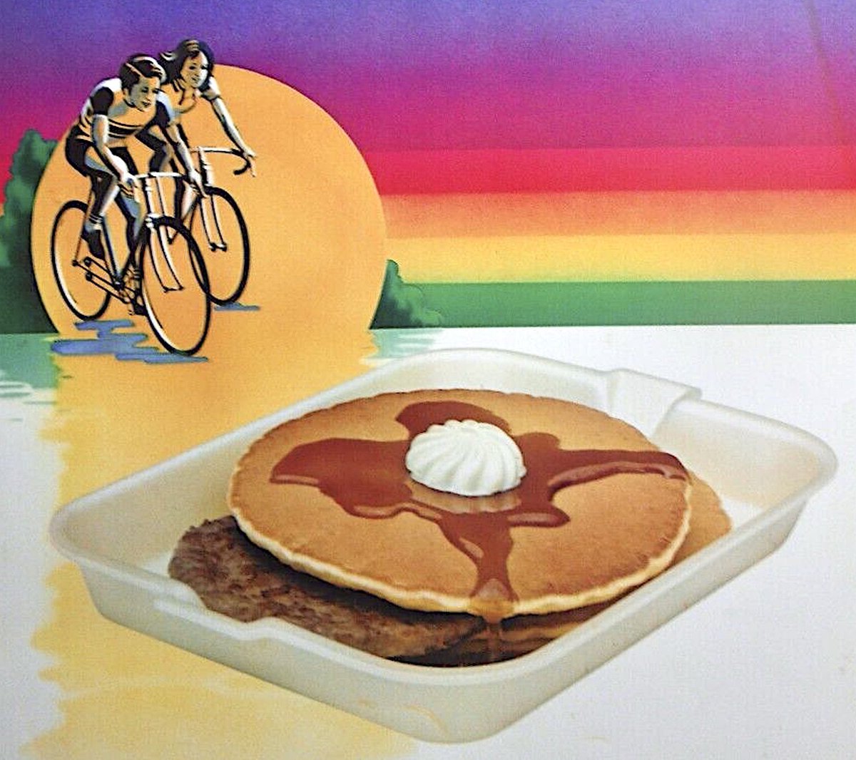 RetroNewsNow's tweet photo. 🥞McDonald’s Hotcakes and Sausage (1979) https://t.co/QAHlltmaVa