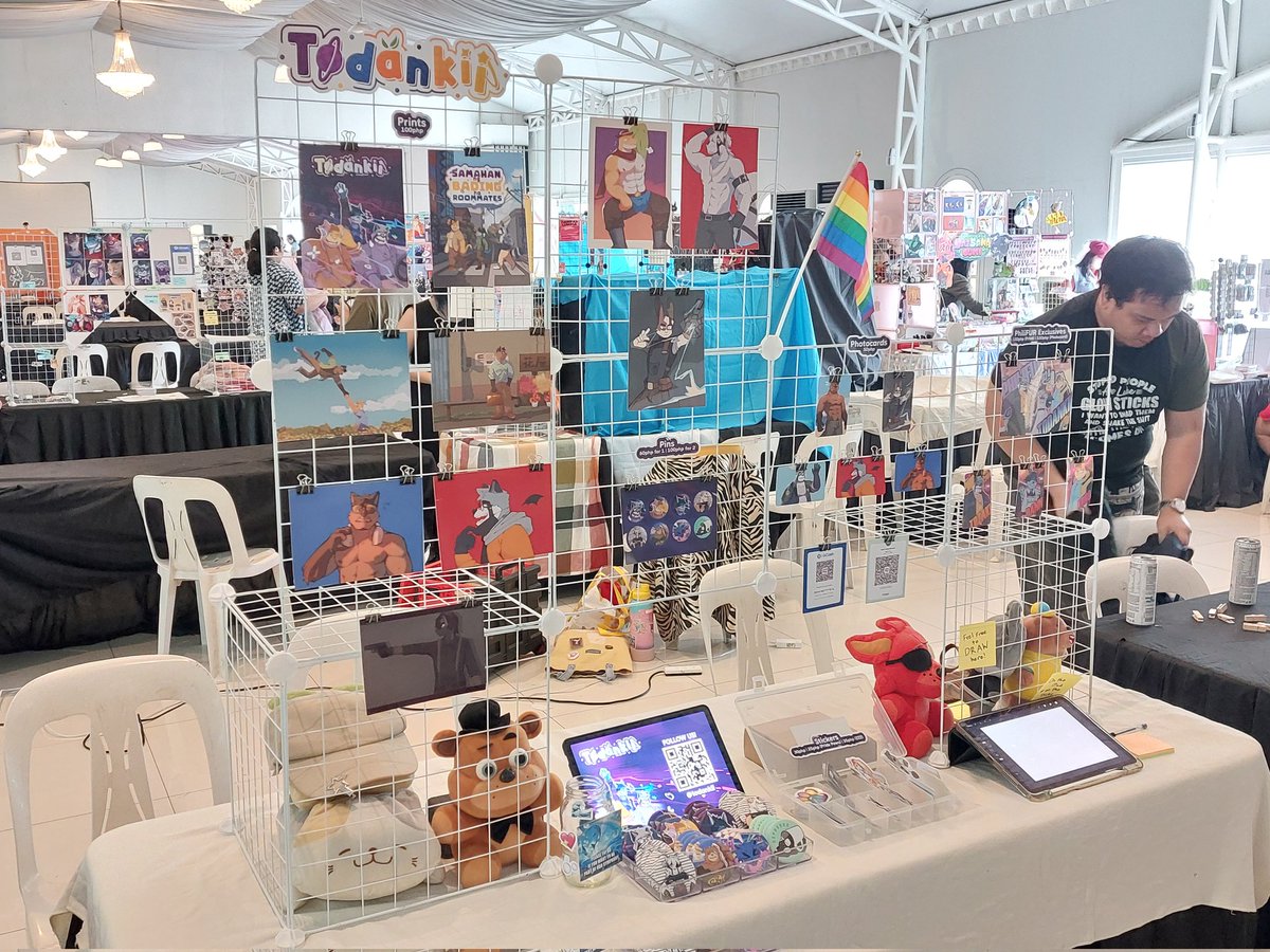 Hello, Boarders! Our booth for PhiliFUR 2024 is already done! Are you guys ready for the three of us? 👀

Come and stop by at our booth at Table S11! We can't wait to meet all of you!

#Todankii #PhiliFUR