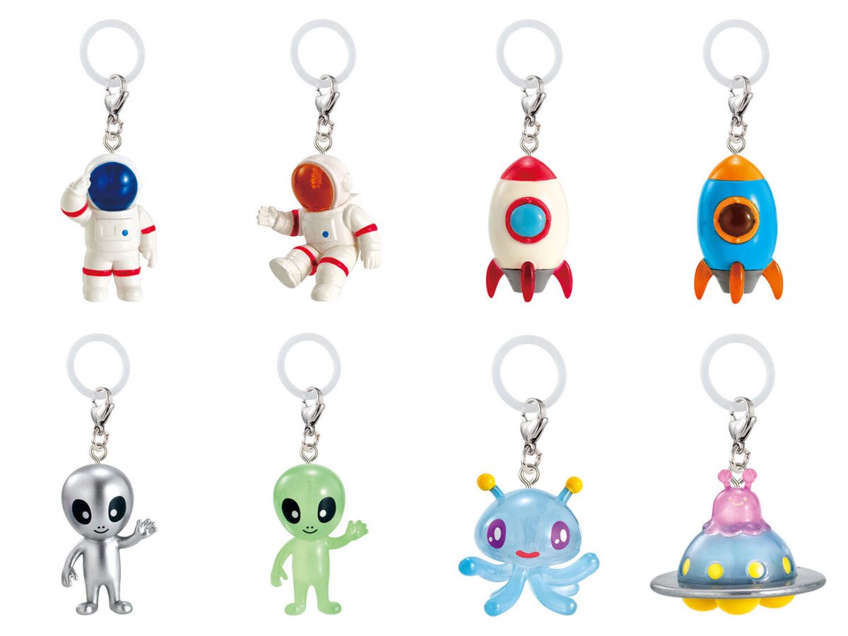 japancapsuletoy's tweet photo. 【宇宙のなかま めじるしアクセサリー】
9.15(日) ～ 9.21(土) 発売・300円ガチャ https://t.co/4BBmBlNTVW