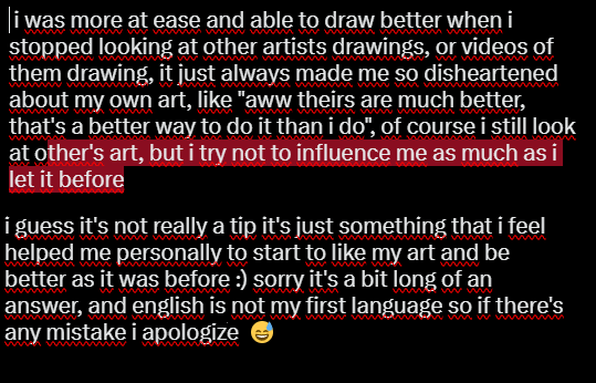 weeshiart's tweet photo. @Themuff1n12 @glitch_prod @LiamVAnimation i use a program called FireAlpaca for all my drawings :) as for tips... i would only say just keep going learning the basics (like proportions and such) and while doing that i would say (and this may sound mean or weird, but bear with me ^^") stop looking at other artists work, https://t.co/d35kUhx2ry