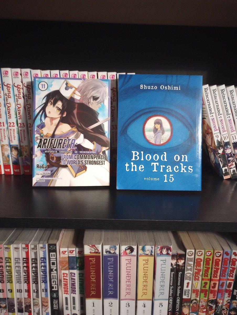 OtakuBearded's tweet photo. Got some reading done this month and I started a new game!

#manga #mangalog #arifureta #bloodonthetracks #eiyudenchronicle https://t.co/ls3T1QSYFJ