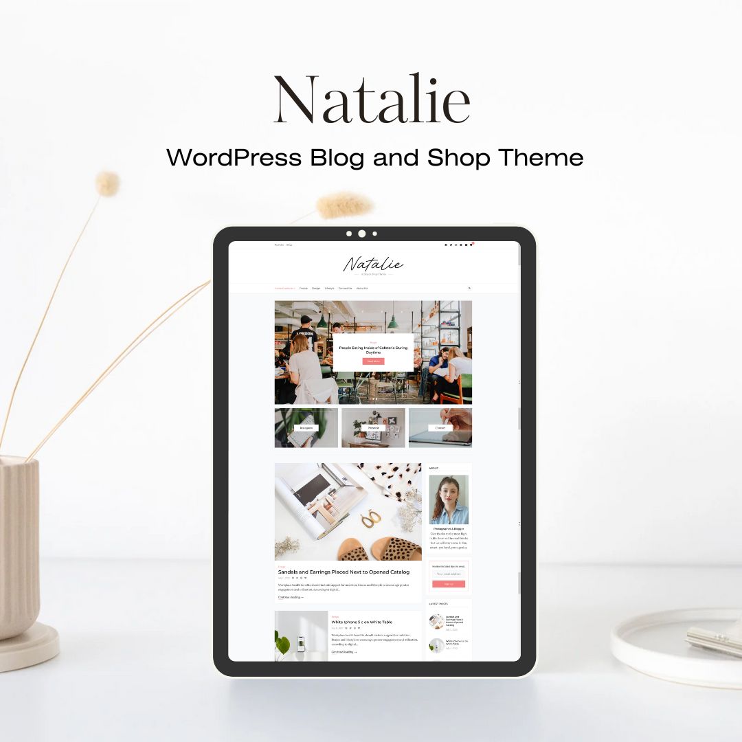 aztheme's tweet image. ✨ Let Natalie – WordPress Blog and Shop Theme make your blog and online store stand out!
#aztheme #WordPressTheme #BlogDesign #EcommerceDesign #WooCommerce #OnlineStore #WebDesign #WebsiteDesign #DigitalMarketing #ResponsiveDesign #ThemeCustomization #BloggingTips