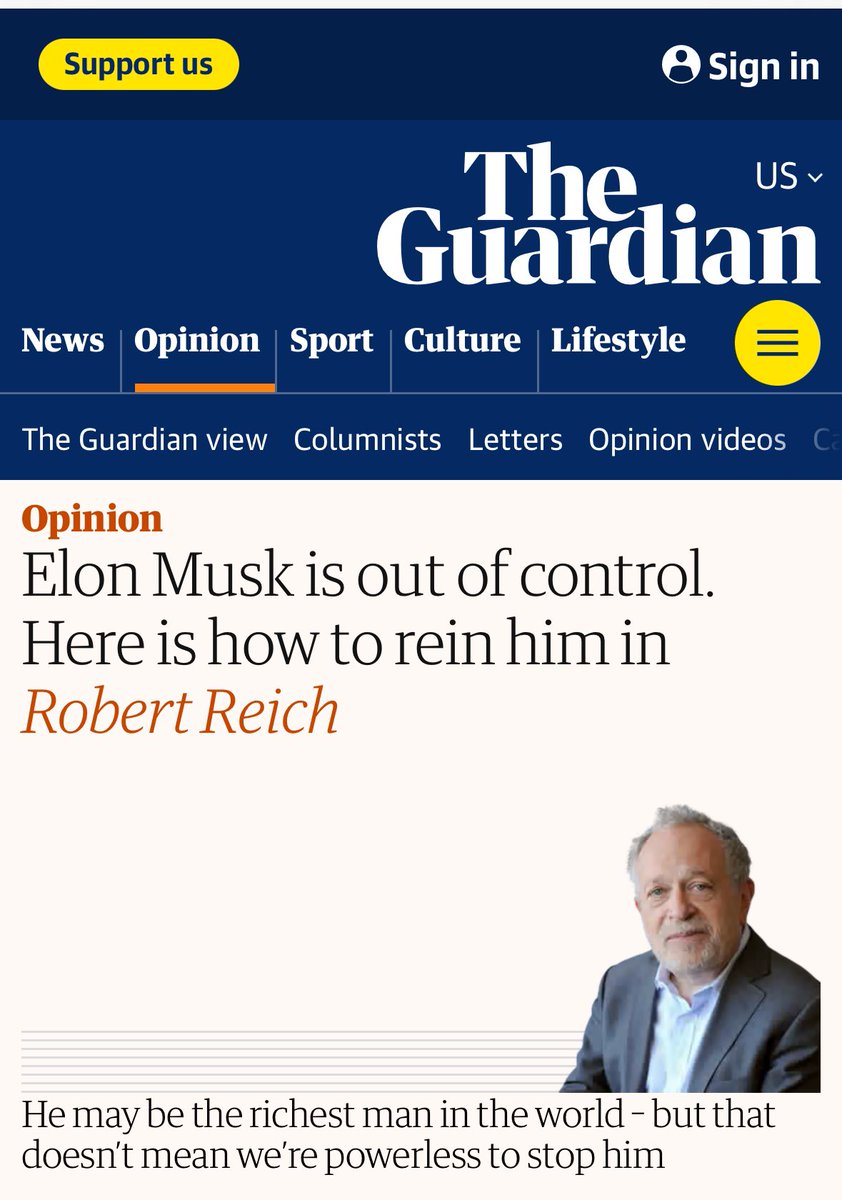micsolana's tweet photo. this is the third time in two weeks the guardian has requested the arrest of elon musk for refusing to censor political speech https://t.co/w6OlPedPdz