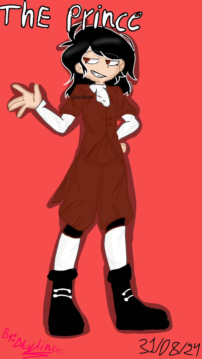 MariaMerin93459's tweet photo. another drawing so as not to leave this account dead, this time of the prince (I love him since I saw him in the story I fell in love with him) or rather my muse HA, okay no, but I hope you like it,  reuploaded it because it said "princess" instead of "prince" #thebabyinyellow https://t.co/juymIhEcI3