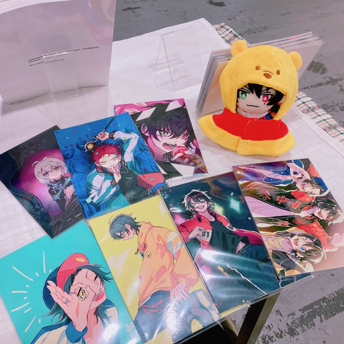 設営完了してました!ポスカも良いです 
